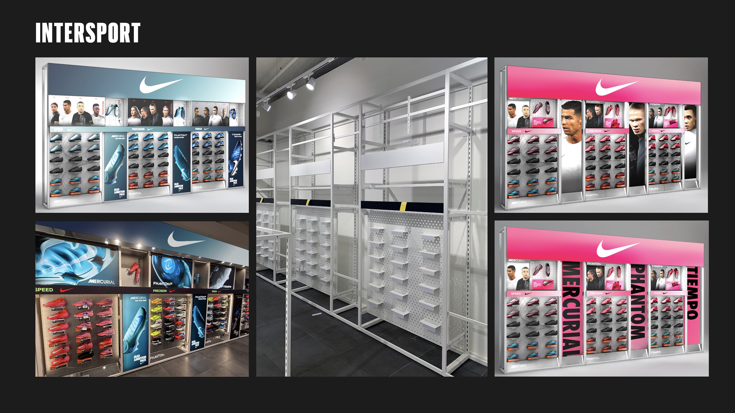 Sports Direct boot wall design — The One Off