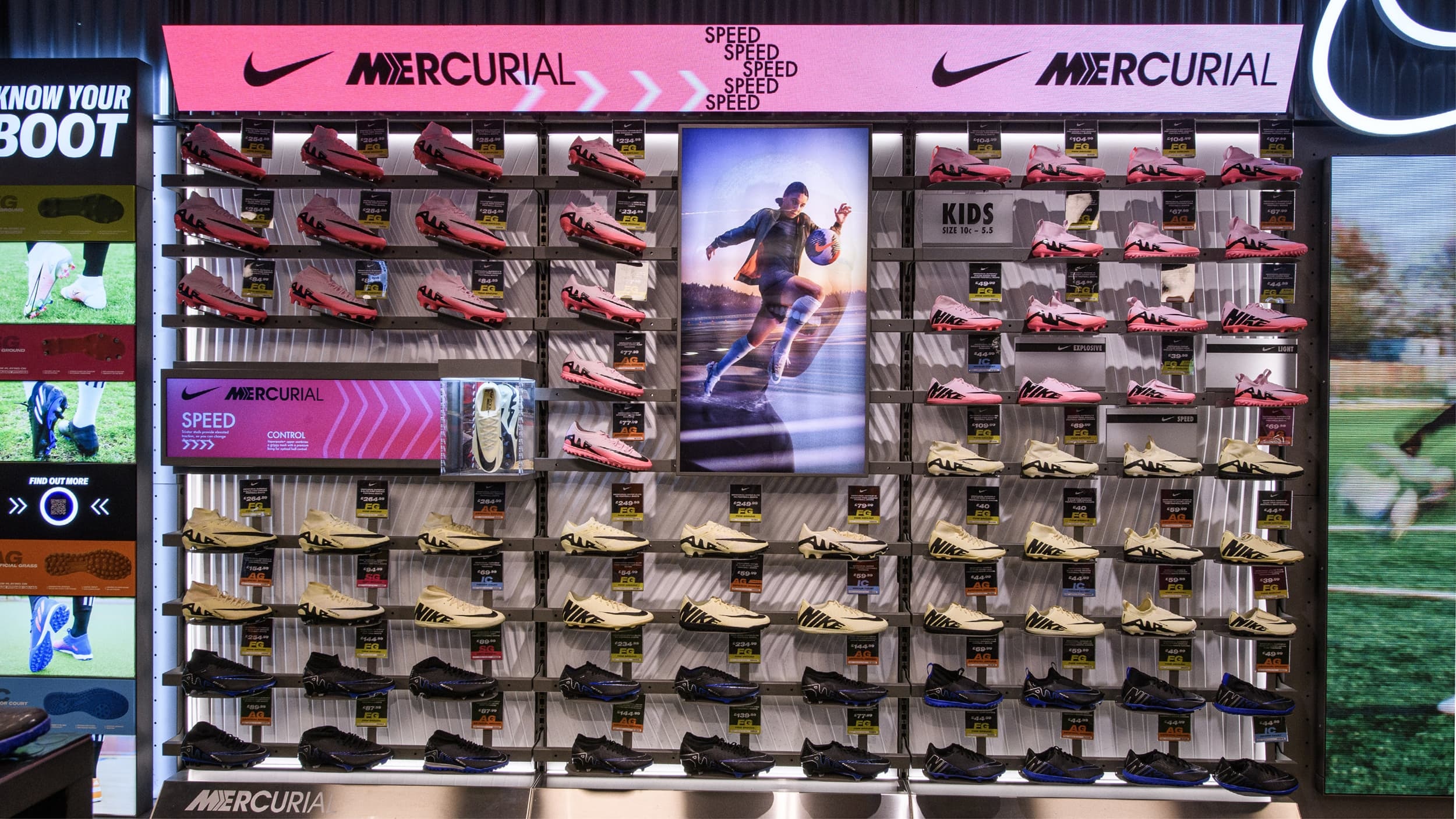 Sports Direct boot wall design — thumbnail — The One Off