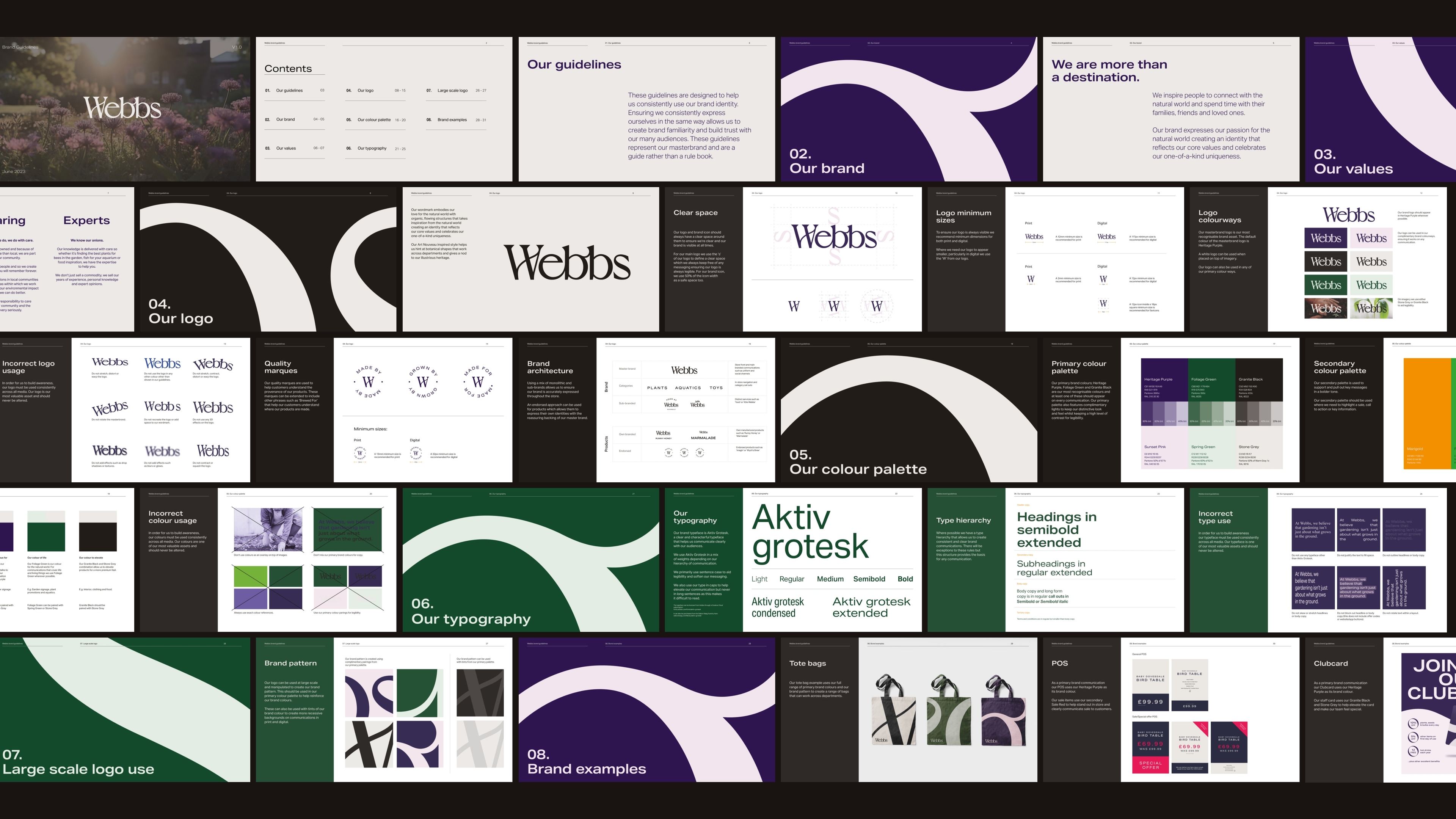 Webbs Rebrand