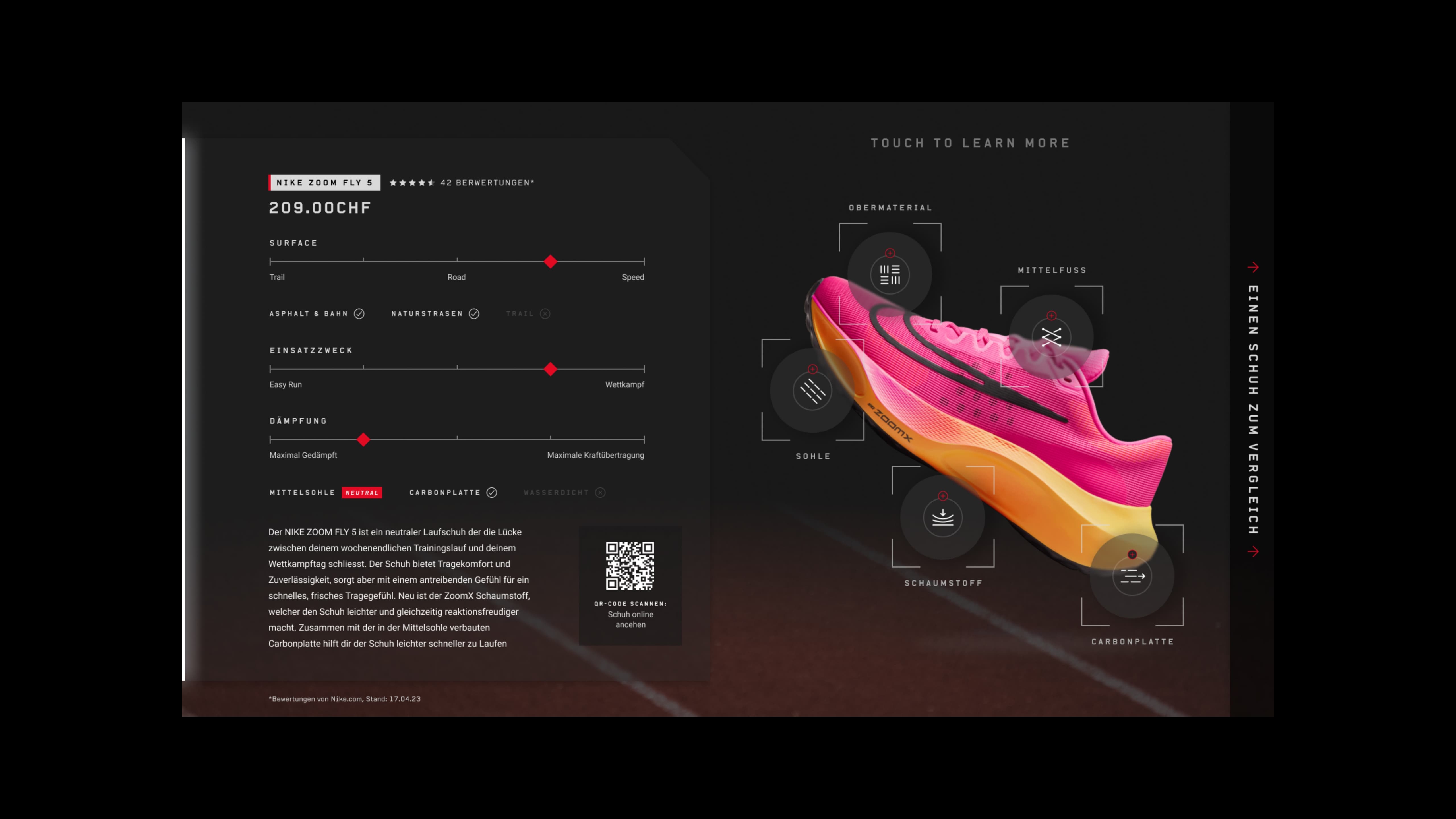Ochsner desktop UI screen