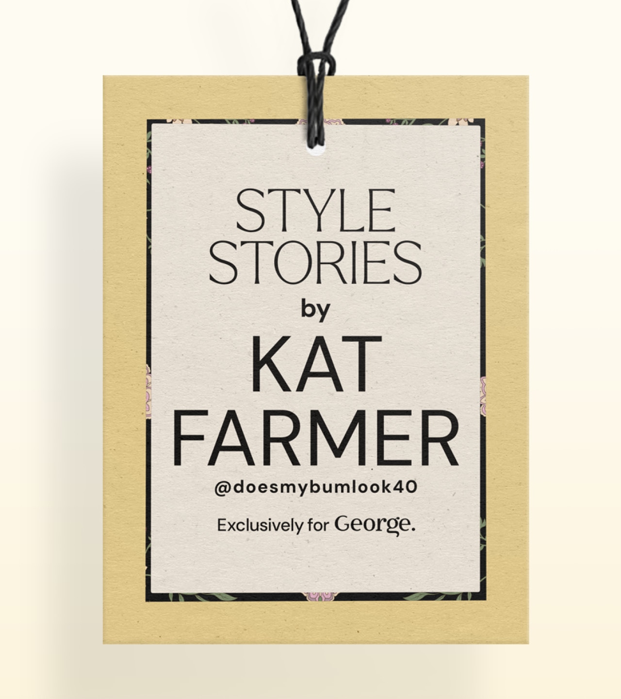 George at Asda packaging design — The One Off