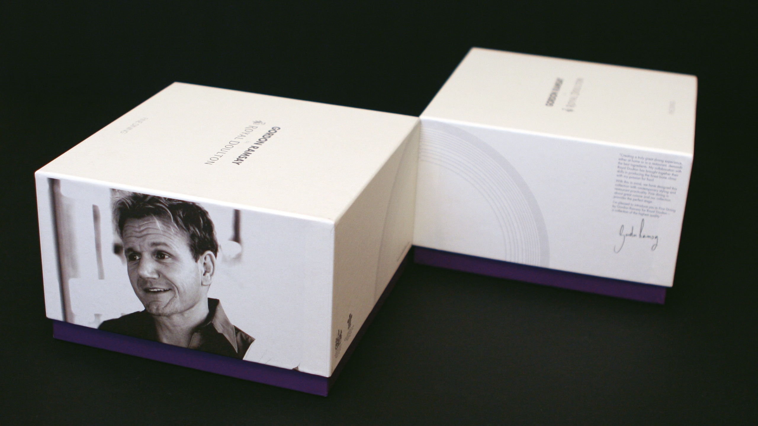 Royal Doulton packaging design — The One Off