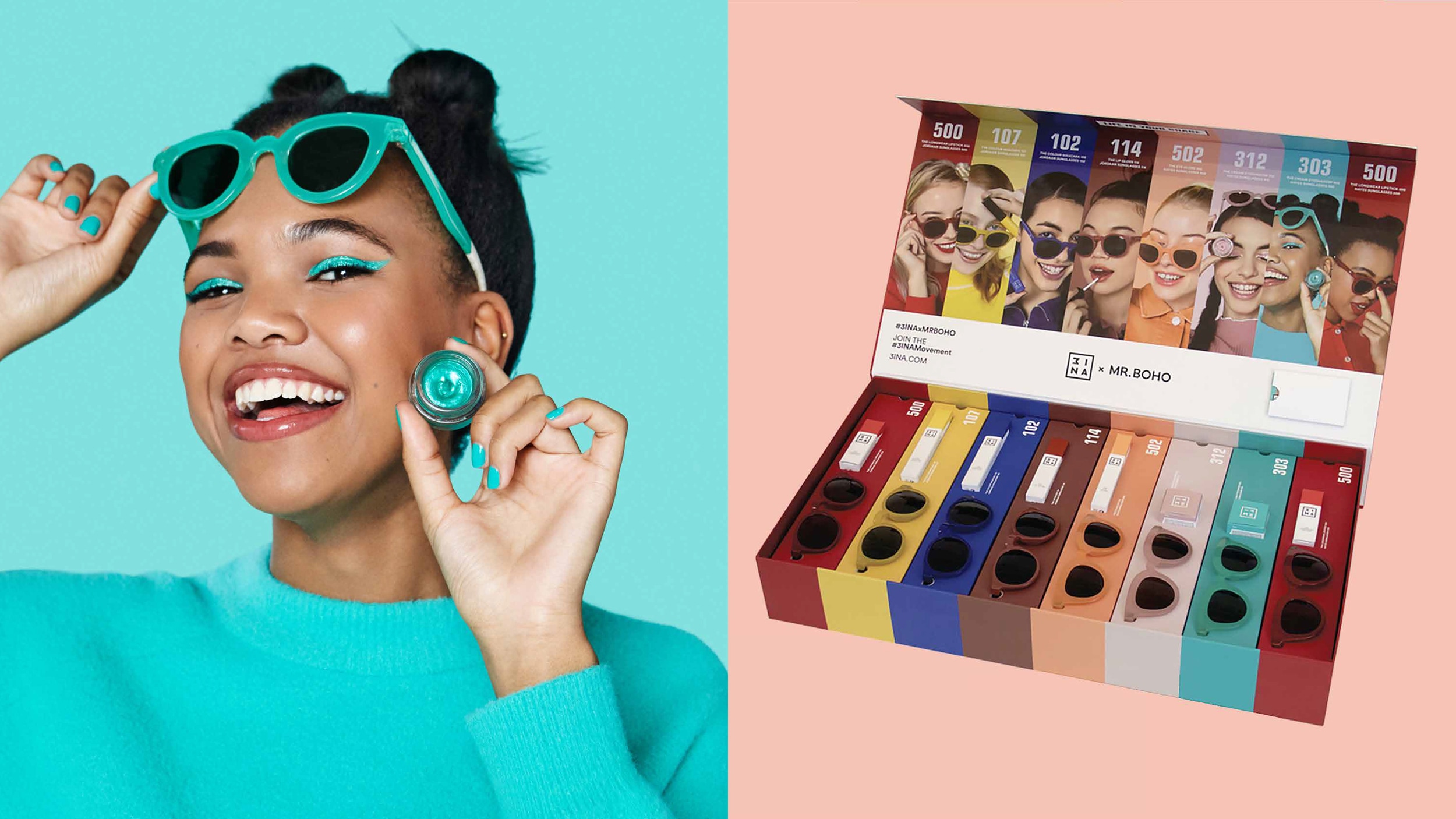 Mina shopper marketing retail graphics — The One Off