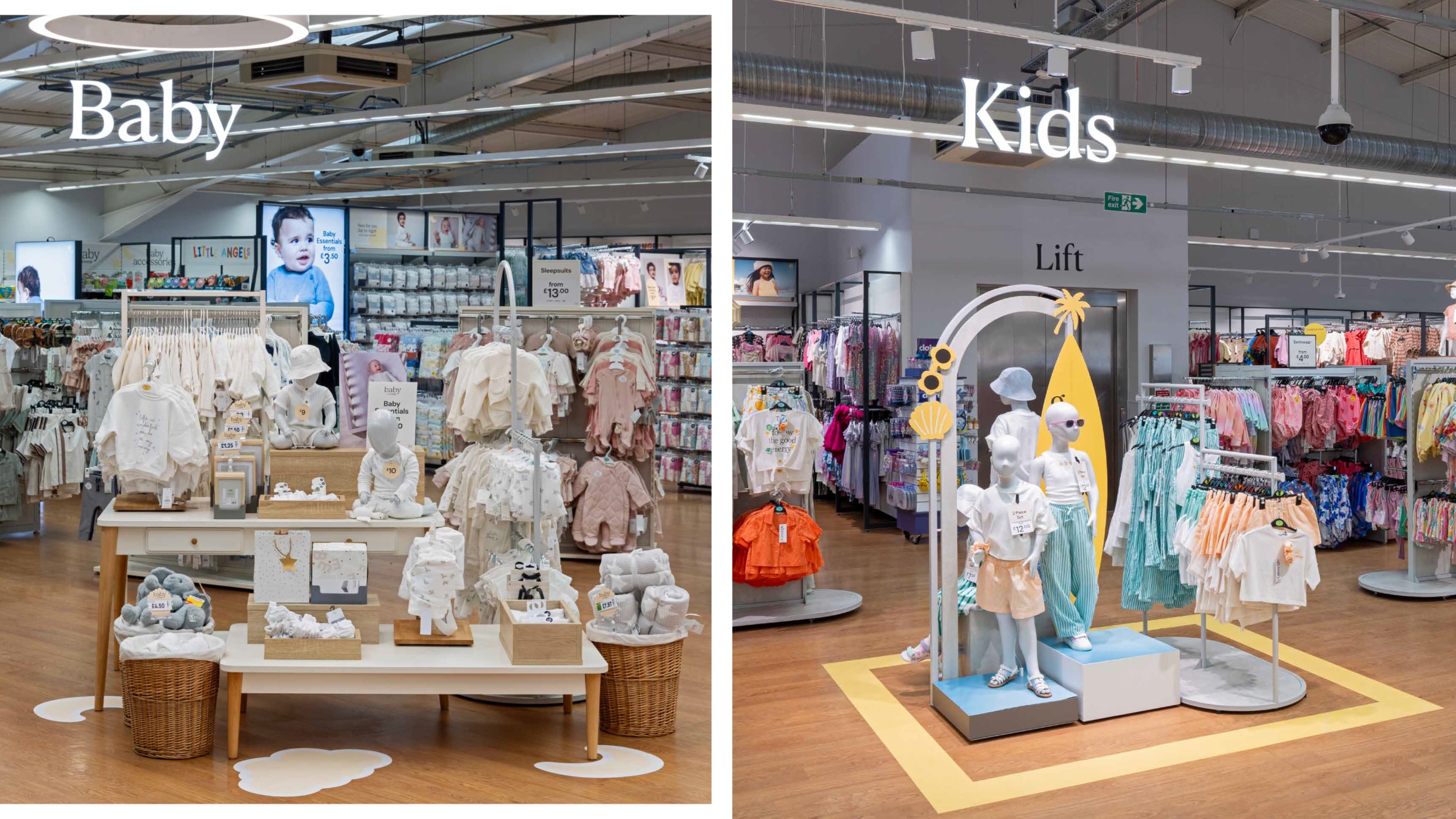 George at Asda promotions design — The One Off