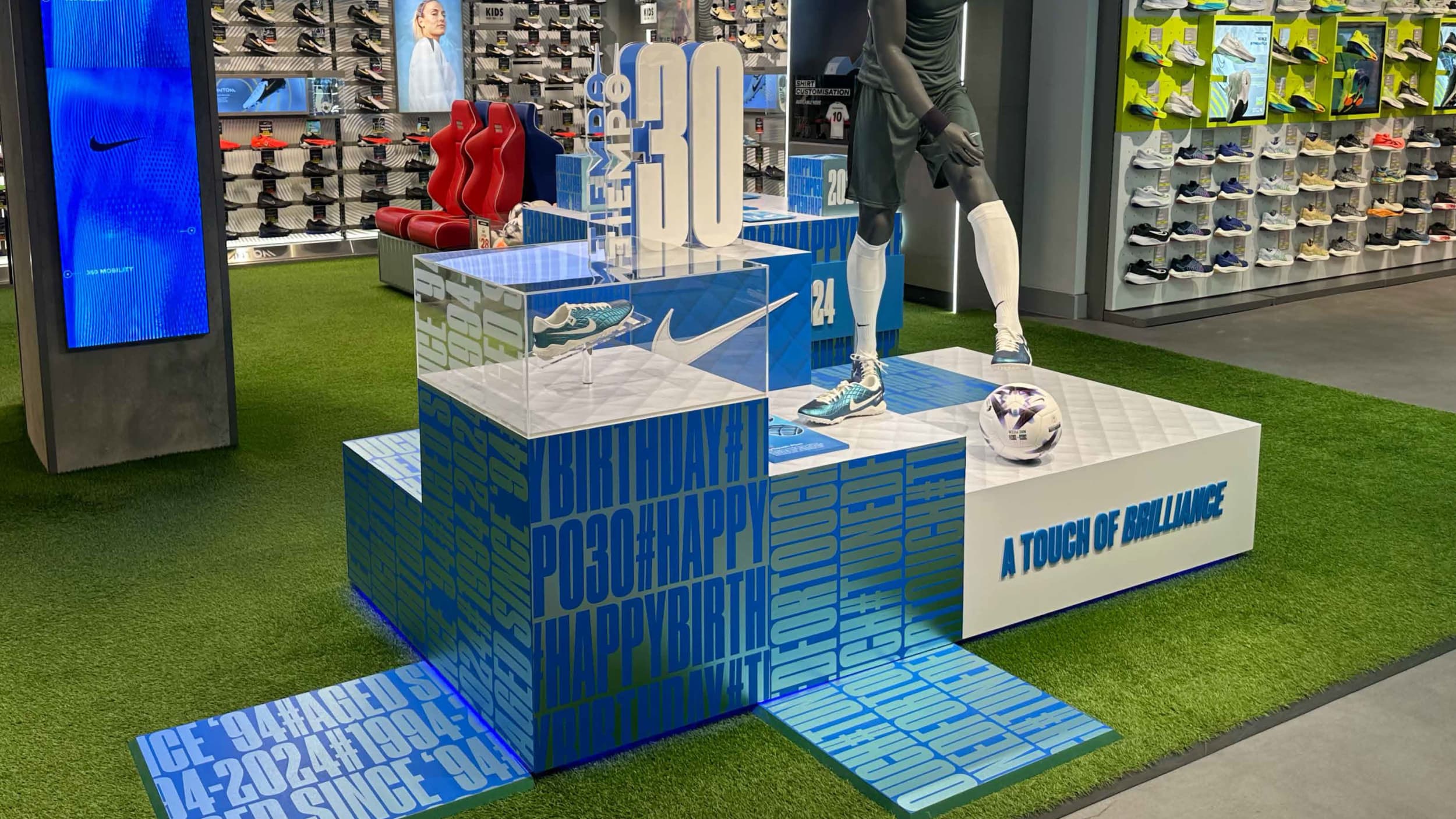 Nike GX retail activation — hero image — The One Off