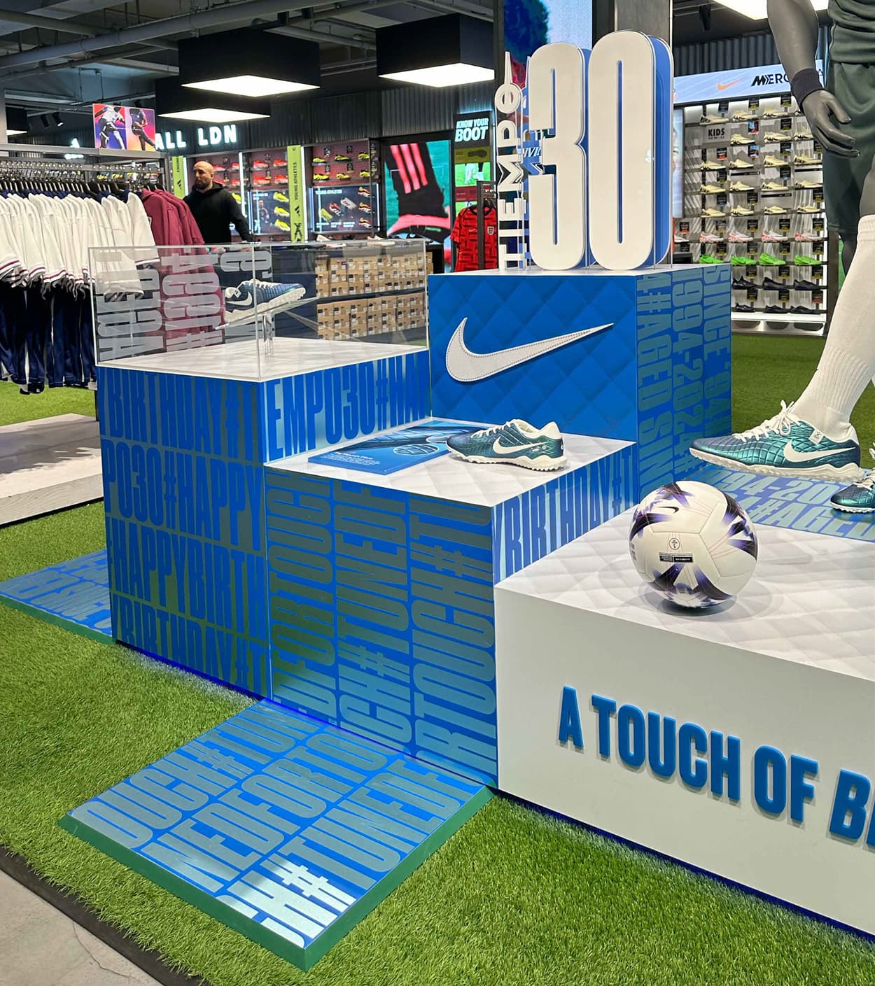 Nike GX retail activation — hero image — The One Off