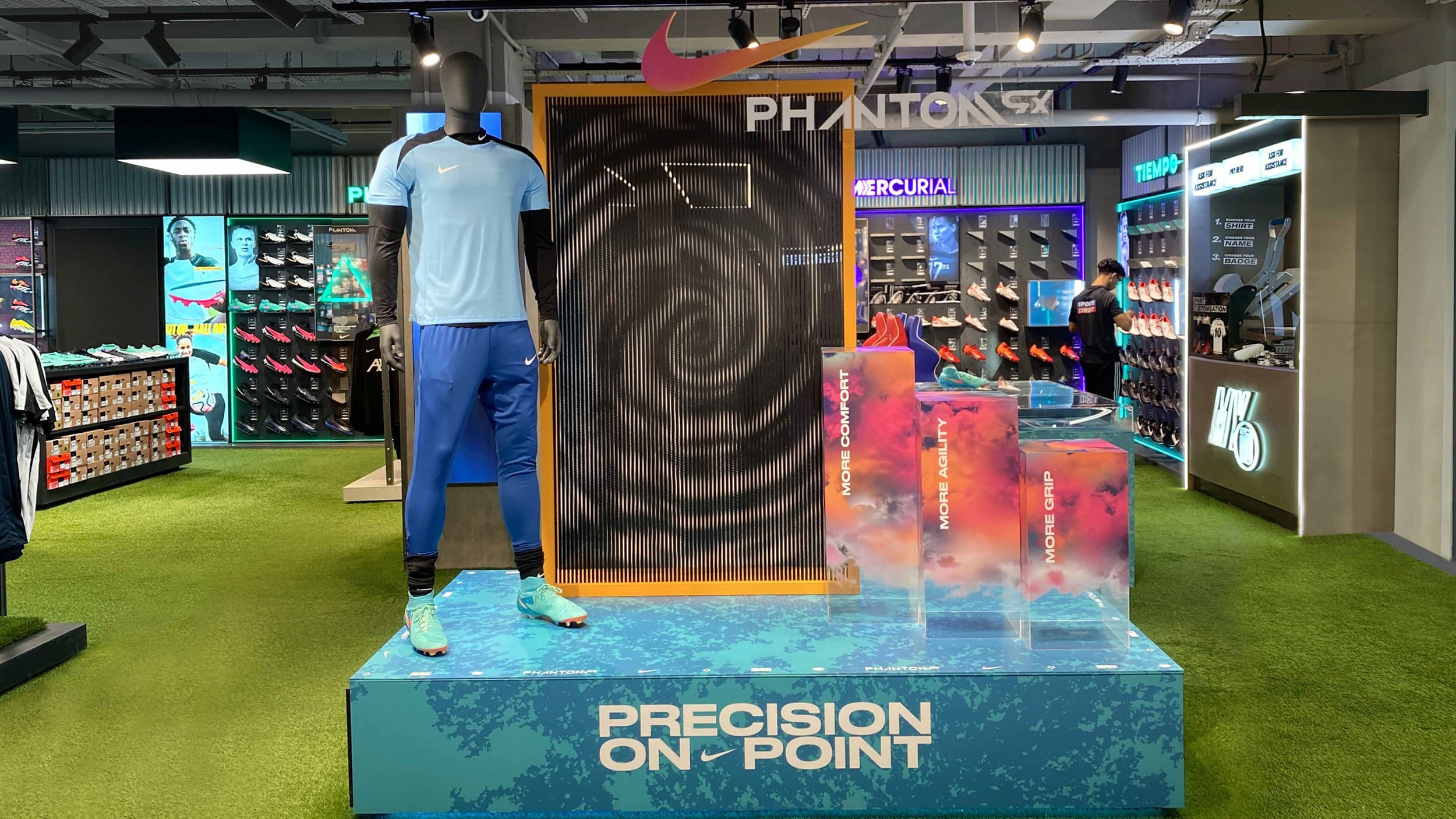 Nike GX retail activation — hero image — The One Off