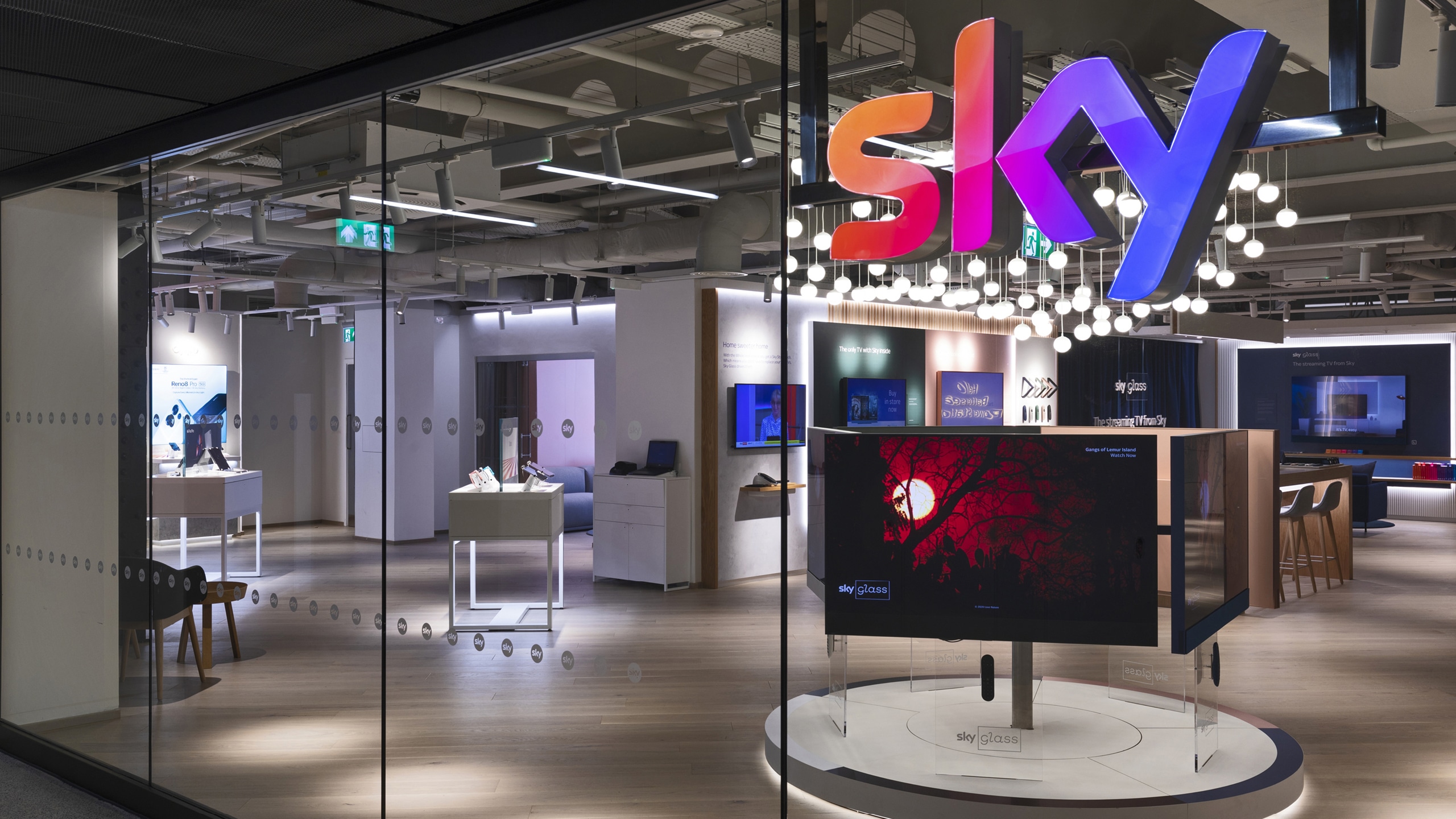 Sky retail store design — The One Off