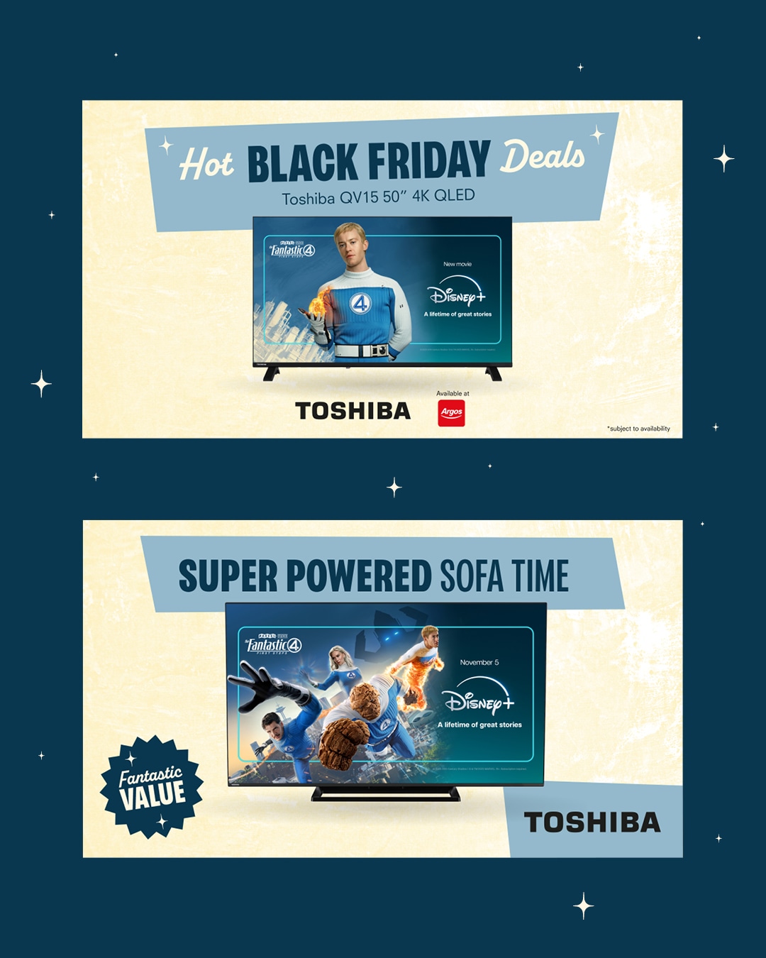 Toshiba campaign — The One Off