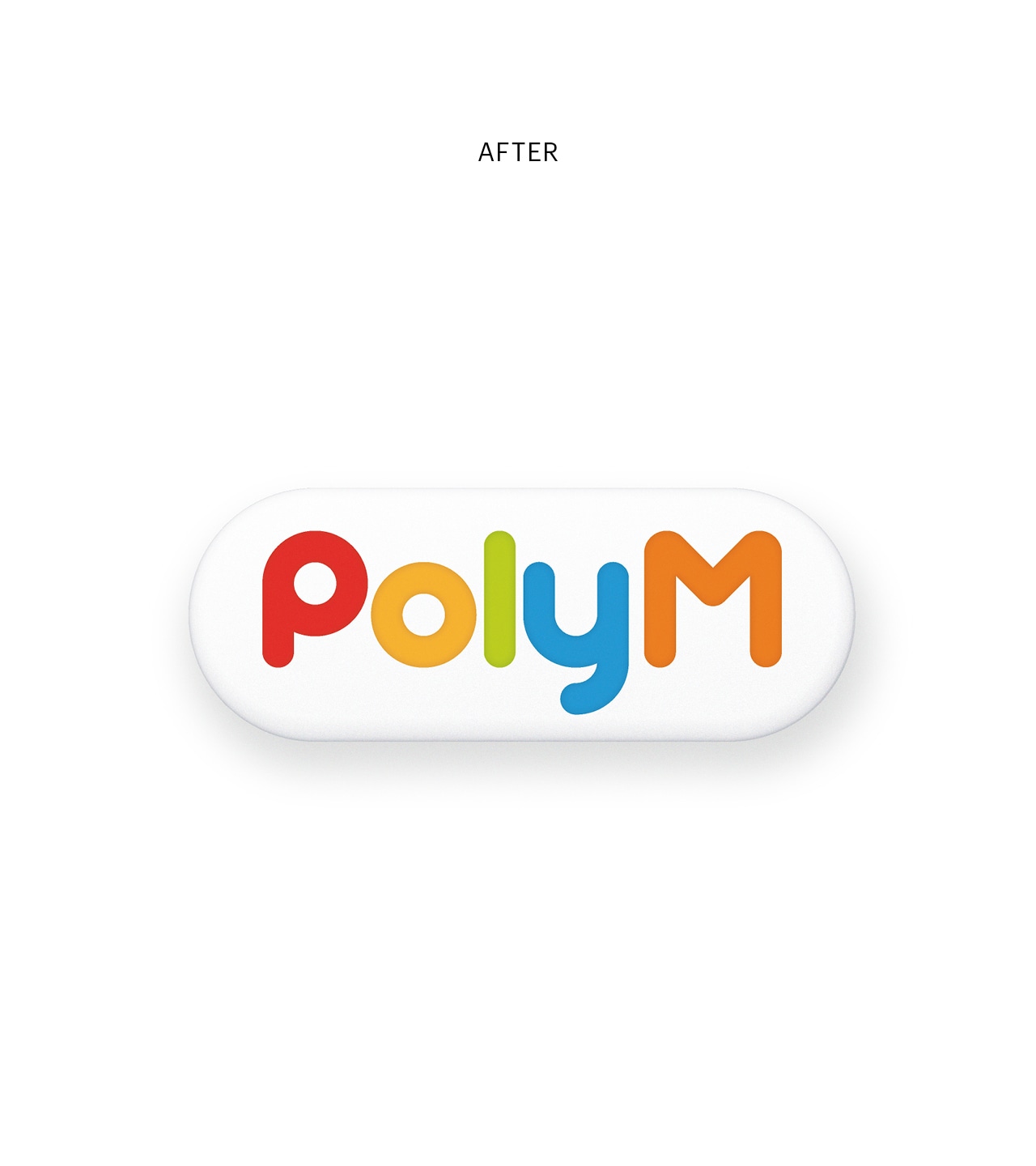 Poly M brand identity design — The One Off
