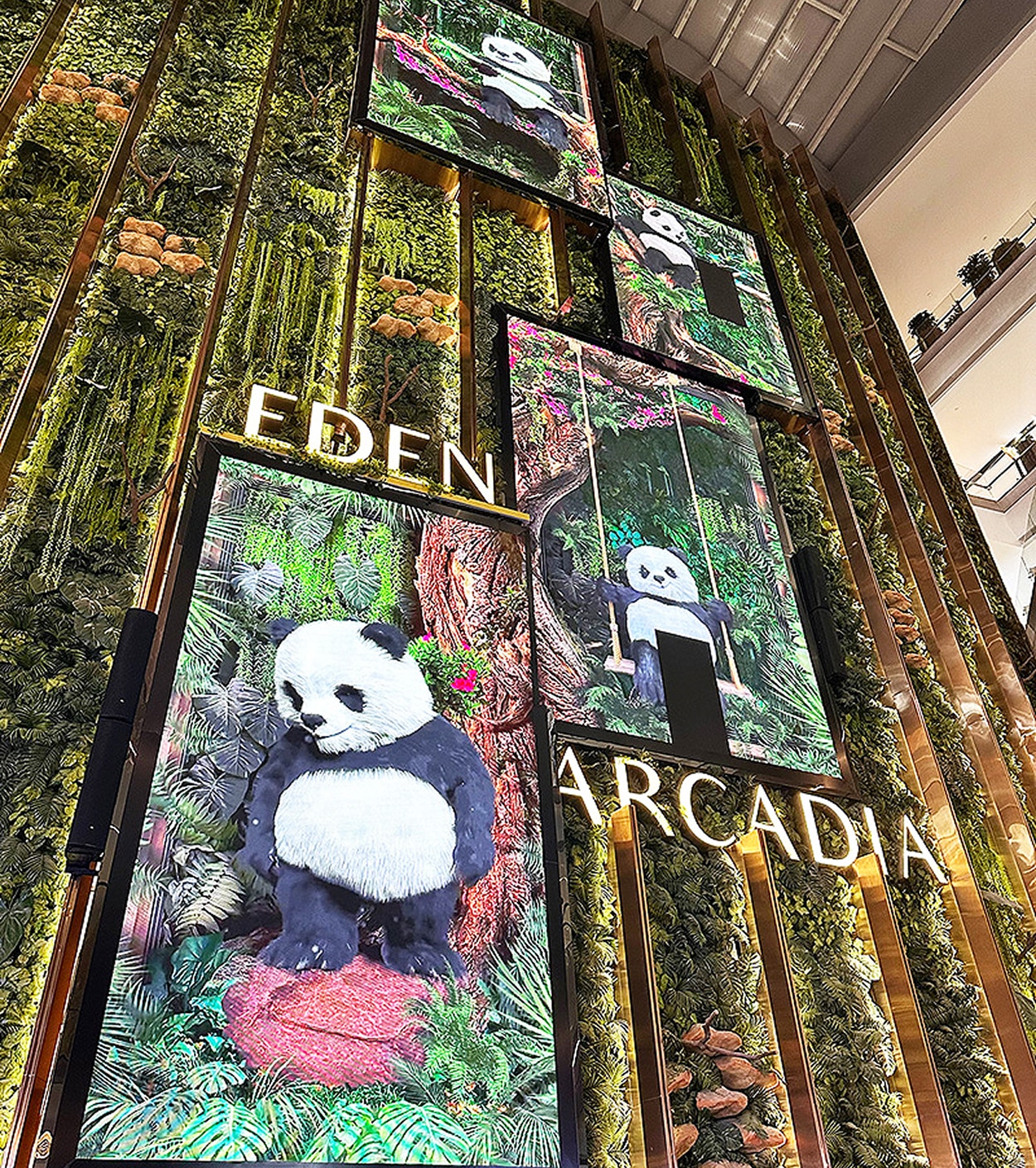 Eden Arcade Decorations